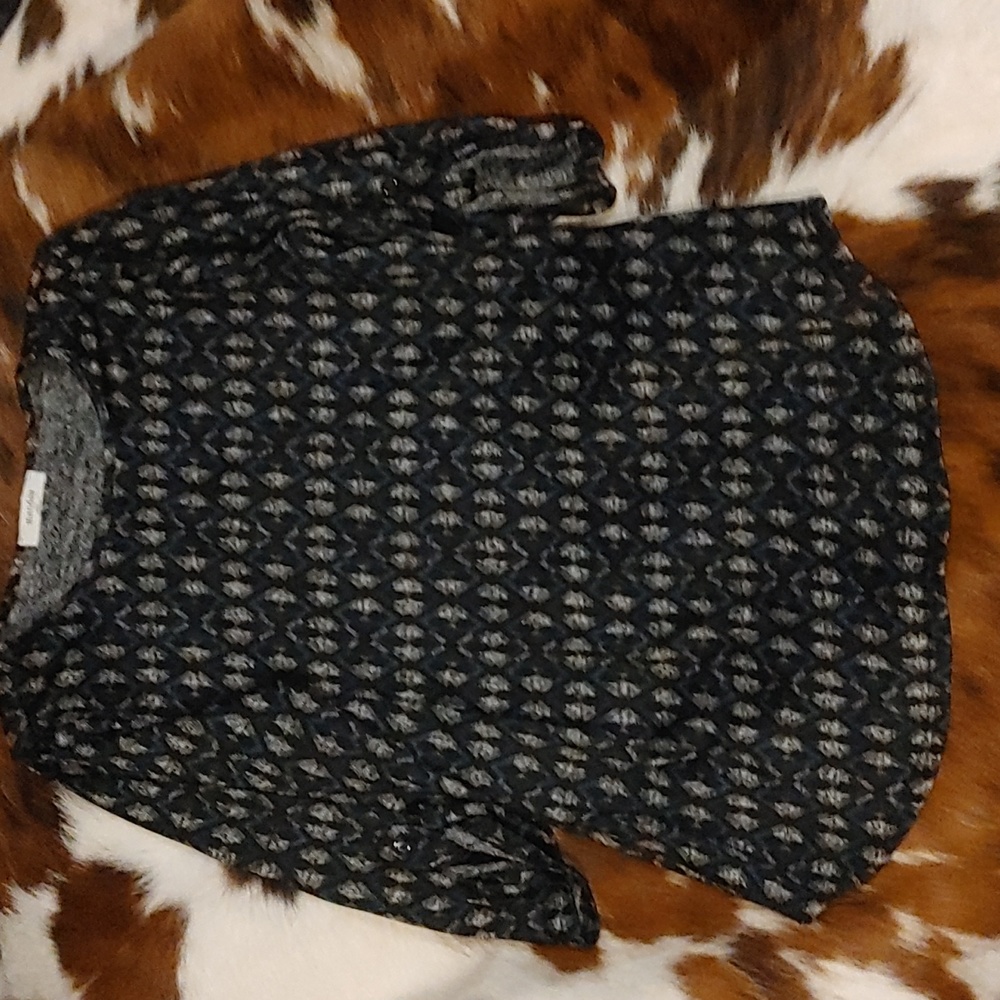 Mandee 3/4 Sleeve Shirt Sz Med
